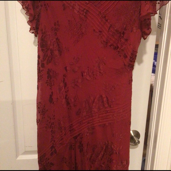 Papelle red size 14P dress - Picture 6 of 8